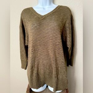 Forever 21 Olive Green Sweater Size Small